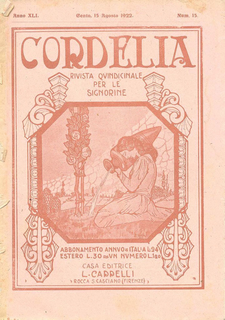 Cordelia Copertina